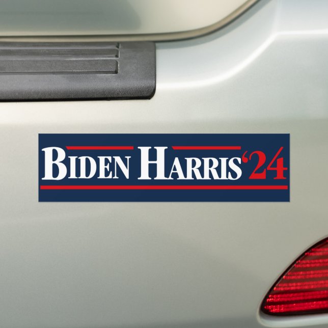 Adesivo Para Carro Biden Harris 2024 - Estilo Vintage (No carro)