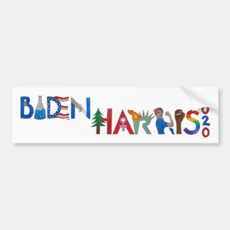 Adesivo Para Carro Biden Harris Bumper Sticker