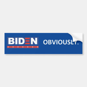 Adesivo Para Carro Biden - Vinheta Óbvia