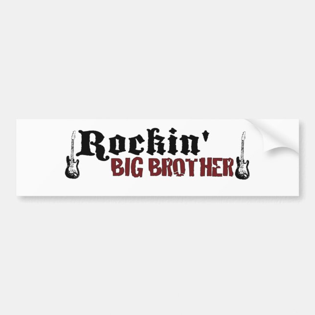 Adesivo Para Carro Big brother de Rockin (Frente)