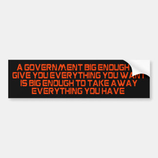 Adesivo Para Carro big_government