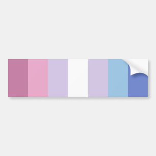 Adesivo Para Carro Bigender Pride
