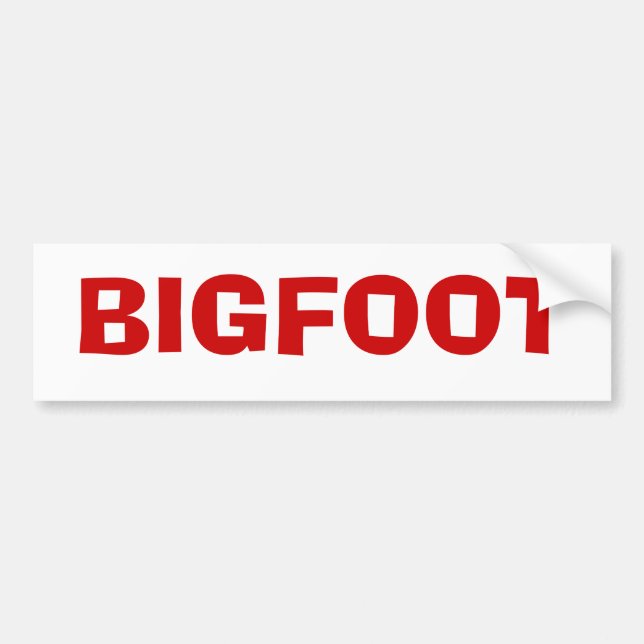 ADESIVO PARA CARRO BIGFOOT (Frente)