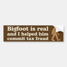 Bigfoot é real e eu o ajudei a cometer fraude fisc