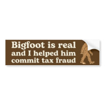 Bigfoot é real e eu o ajudei a cometer fraude fisc
