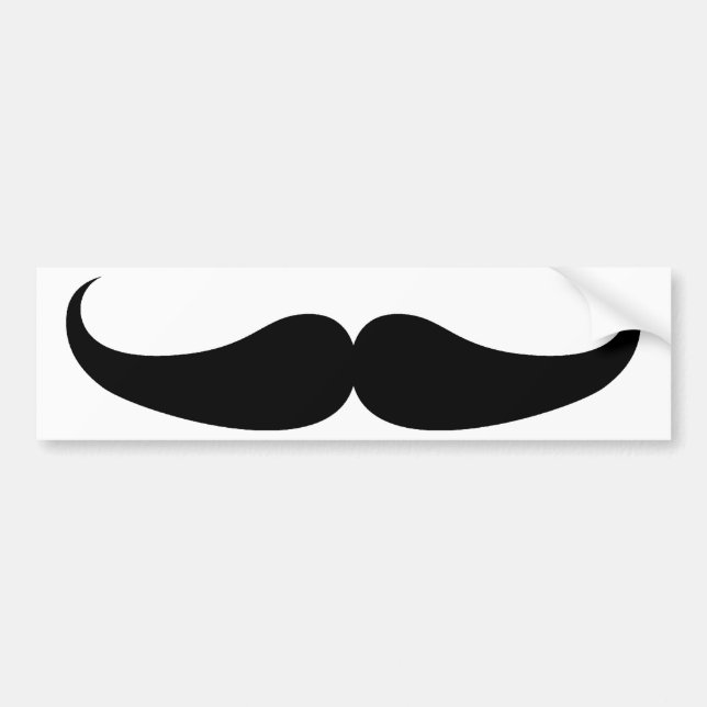 Adesivo Para Carro bigode (Frente)
