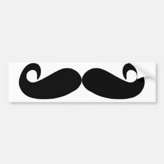 Adesivo Para Carro Bigode Bumpersticker
