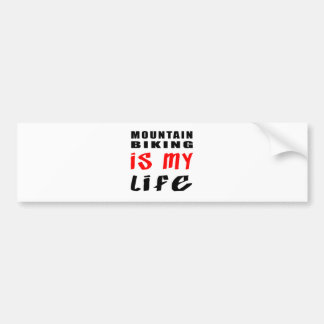 Adesivo Para Carro Biking da montanha é minha vida