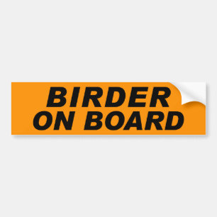 Adesivo Para Carro Birder a bordo