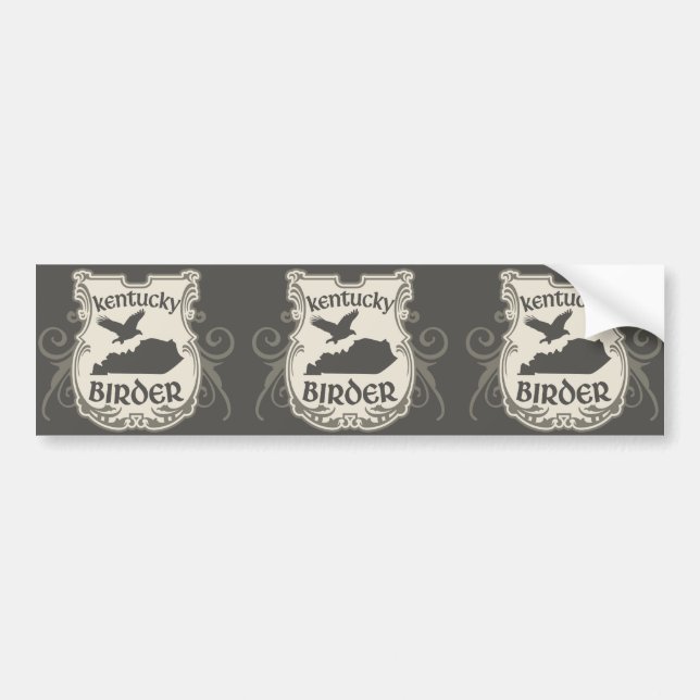 Adesivo Para Carro Birder de Kentucky (Frente)
