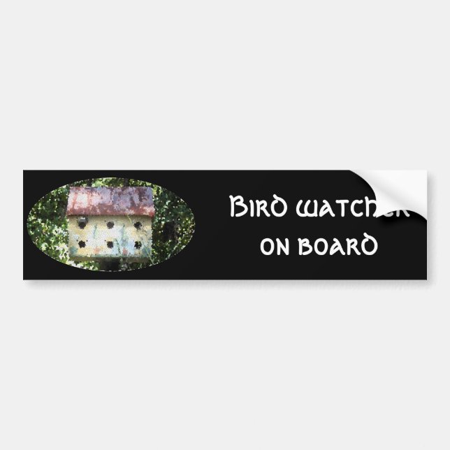 Adesivo Para Carro Birdhouse Edited (Frente)