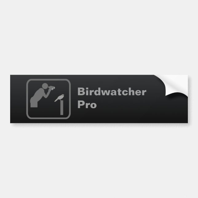 Adesivo Para Carro Birdwatcher Pro (Frente)