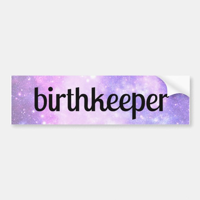 Adesivo Para Carro birthkeeper (Frente)