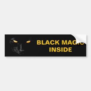 Adesivo Para Carro Black Cat Magic impressionante personalizável
