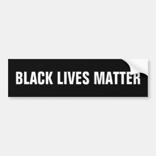 Adesivo Para Carro Black Lives Matter Bumper Sticker