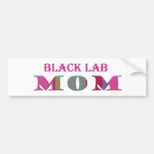 Adesivo Para Carro BlackLabMãe