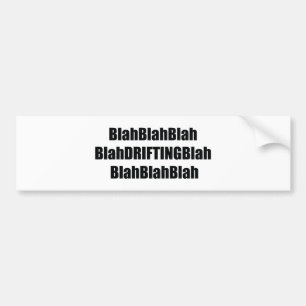 Adesivo Para Carro Blahdriftingblah