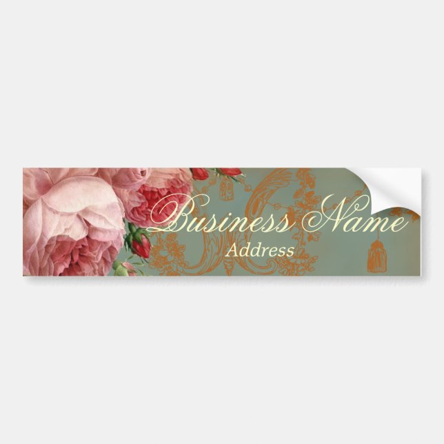Adesivo Para Carro Blenheim Rosa (Frente)