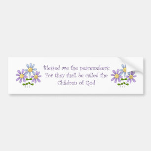 Adesivo Para Carro Blessed é o autocolante no vidro traseiro dos