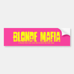ADESIVO PARA CARRO BLONDE MAFIA