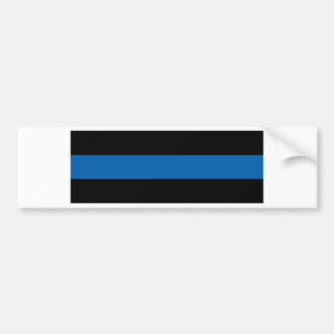 Adesivo Para Carro Blue Line fino