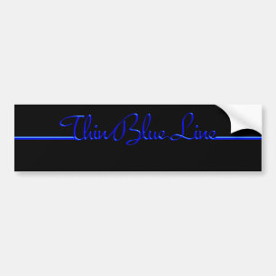 Adesivo Para Carro Blue Line fino