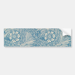 Adesivo Para Carro Blue Marigolds (por William Morris)
