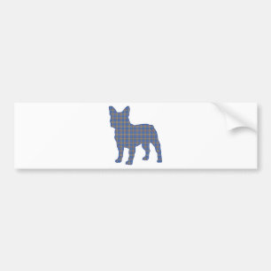 Adesivo Para Carro blue_plaid_