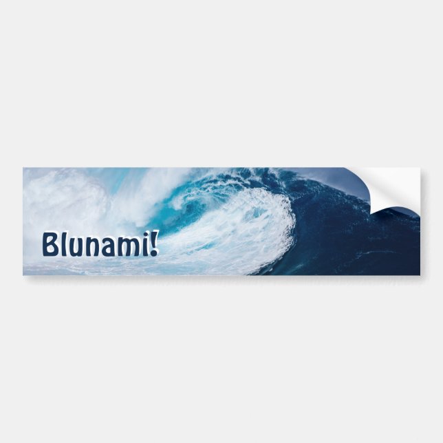 Adesivo Para Carro Blunami em 2020 (Frente)