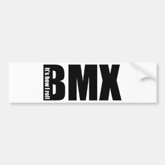 Adesivo Para Carro BMX - É como eu rolo