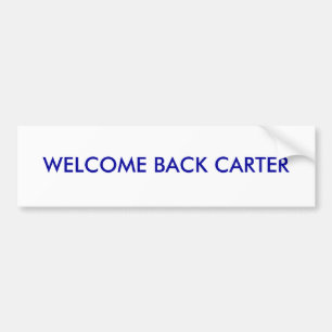 ADESIVO PARA CARRO BOA VINDA PARA TRÁS CARTER