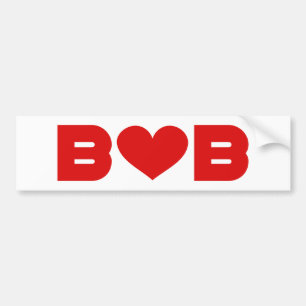 Adesivo Para Carro Bob Love