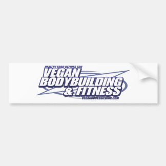 Adesivo Para Carro Bodybuilding do Vegan de VBB_logo