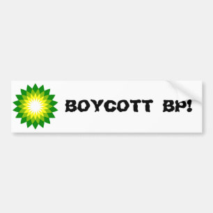 ADESIVO PARA CARRO BOICOTE BP!