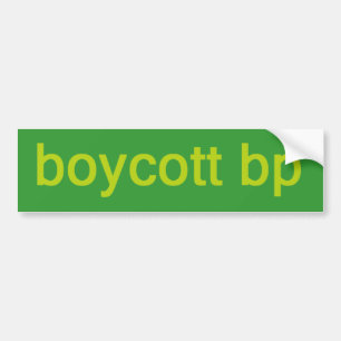 Adesivo Para Carro boicote bp