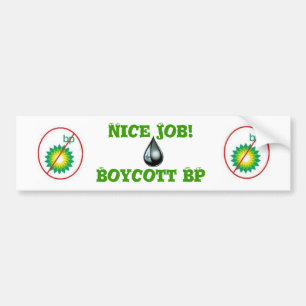 Adesivo Para Carro Boicote BP