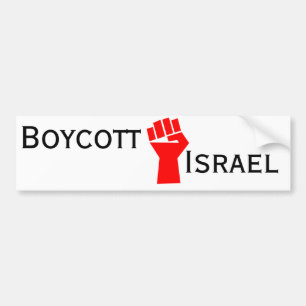 Adesivo Para Carro Boicote Israel