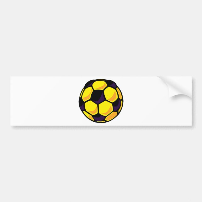 Adesivo Para Carro Bola de futebol (Frente)