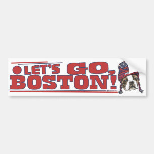 Adesivo Para Carro Boné Vermelho Fan de Boston Incrível