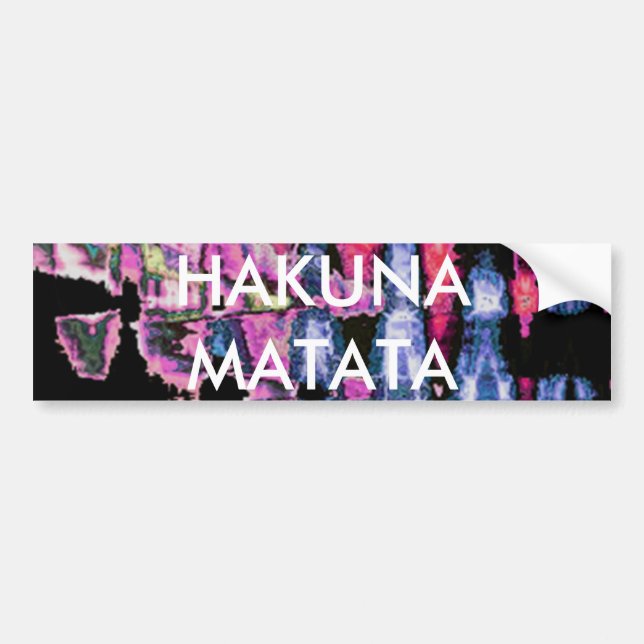 Adesivo Para Carro Bonito roxo, Cinza de Cinza e Aquarela Preta (Frente)