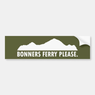 Adesivo Para Carro Bonners Ferry Idaho Por Favor