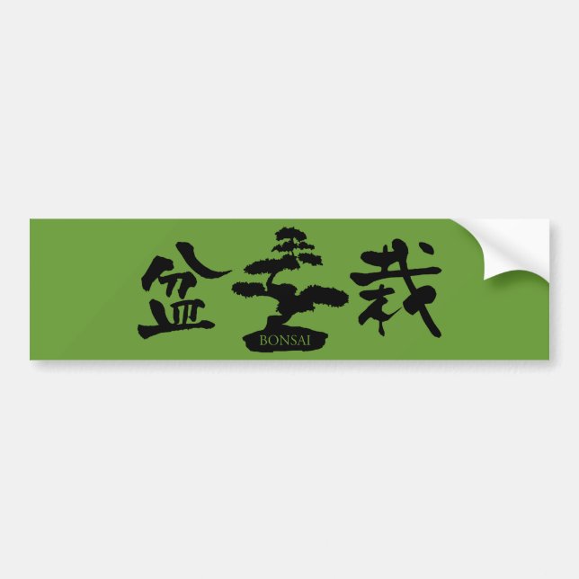 Adesivo Para Carro Bonsai Silhouette (Frente)