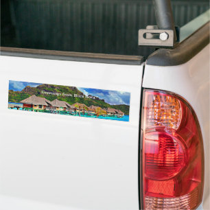 Adesivo Para Carro Bora Bora Bora, Polinésia Francesa