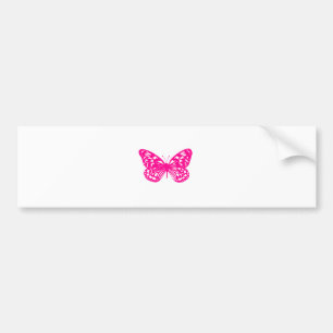 Adesivo Para Carro Borboleta cor-de-rosa