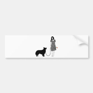 Adesivo Para Carro Border collie