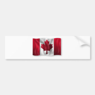 Adesivo Para Carro Bordo canadense da folha do emblema do país da