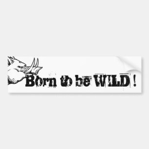 Adesivo Para Carro Born to be WILD!