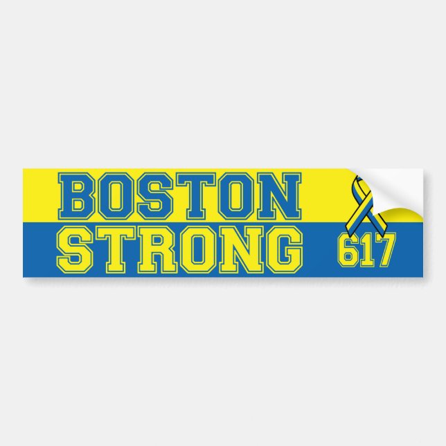 Adesivo Para Carro Boston forte (Frente)