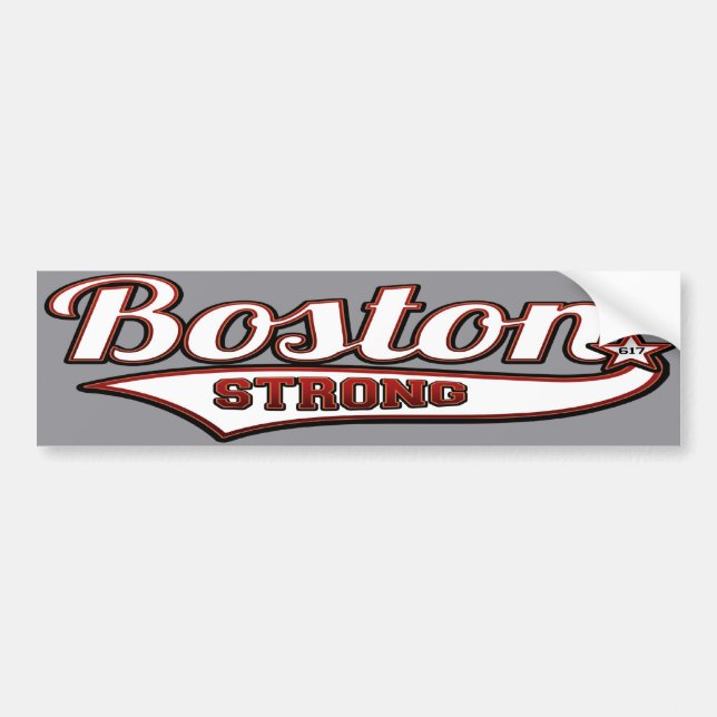 Adesivo Para Carro Boston forte (Frente)