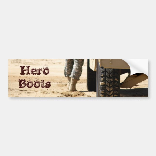 Adesivo Para Carro Botas do herói (Frente)